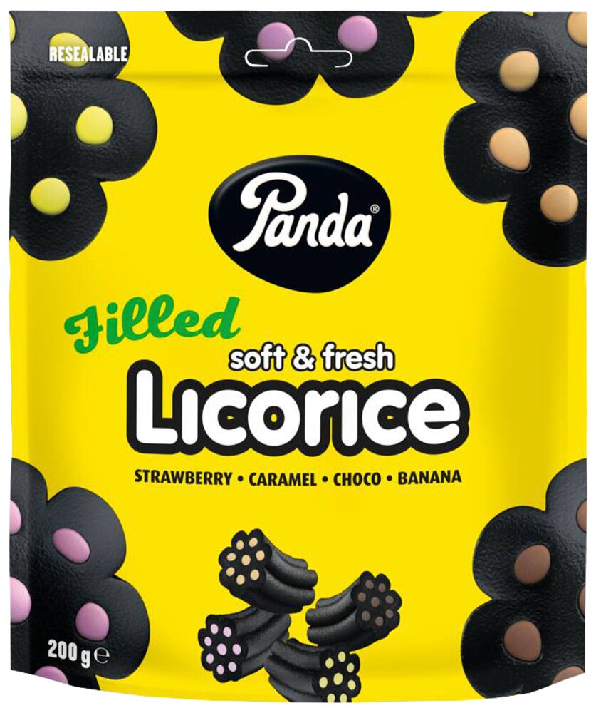 Panda Lakrids 160-200 g - assorterede varianter