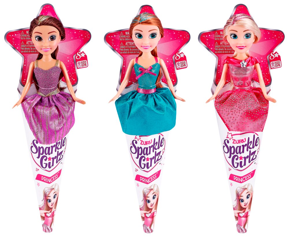 ZURU Sparkle Girlz Princess - assorterede varianter