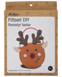 Filtsæt DIY Rensdyr taske