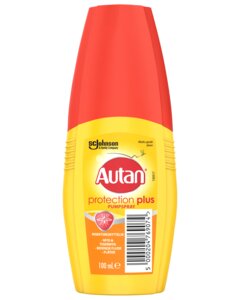 Autan myggespray og anti-flåt ass.