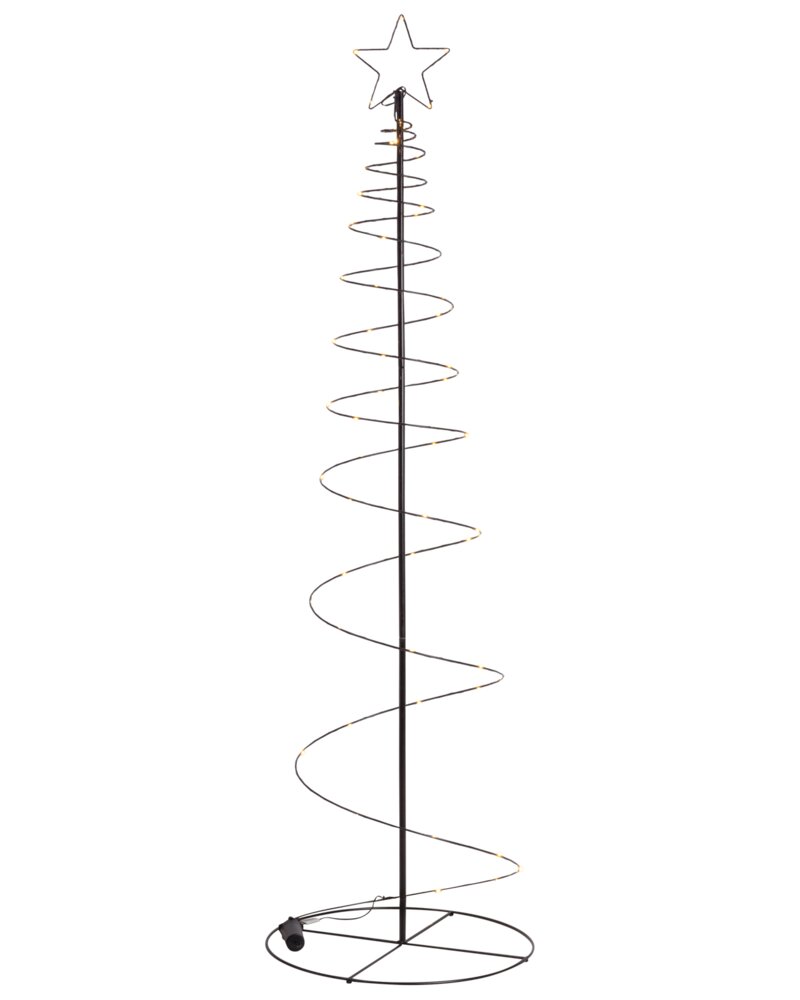 Nowel Julgran spiral med LED 165 cm 