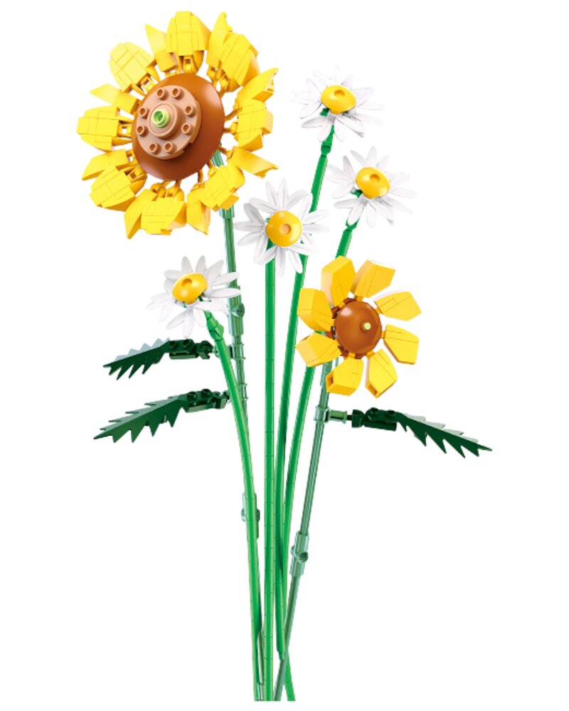 Sluban Flowers Solsikker M38-B1121A - 329 dele