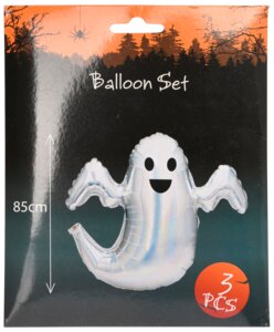 Halloween folieballon 3-pak