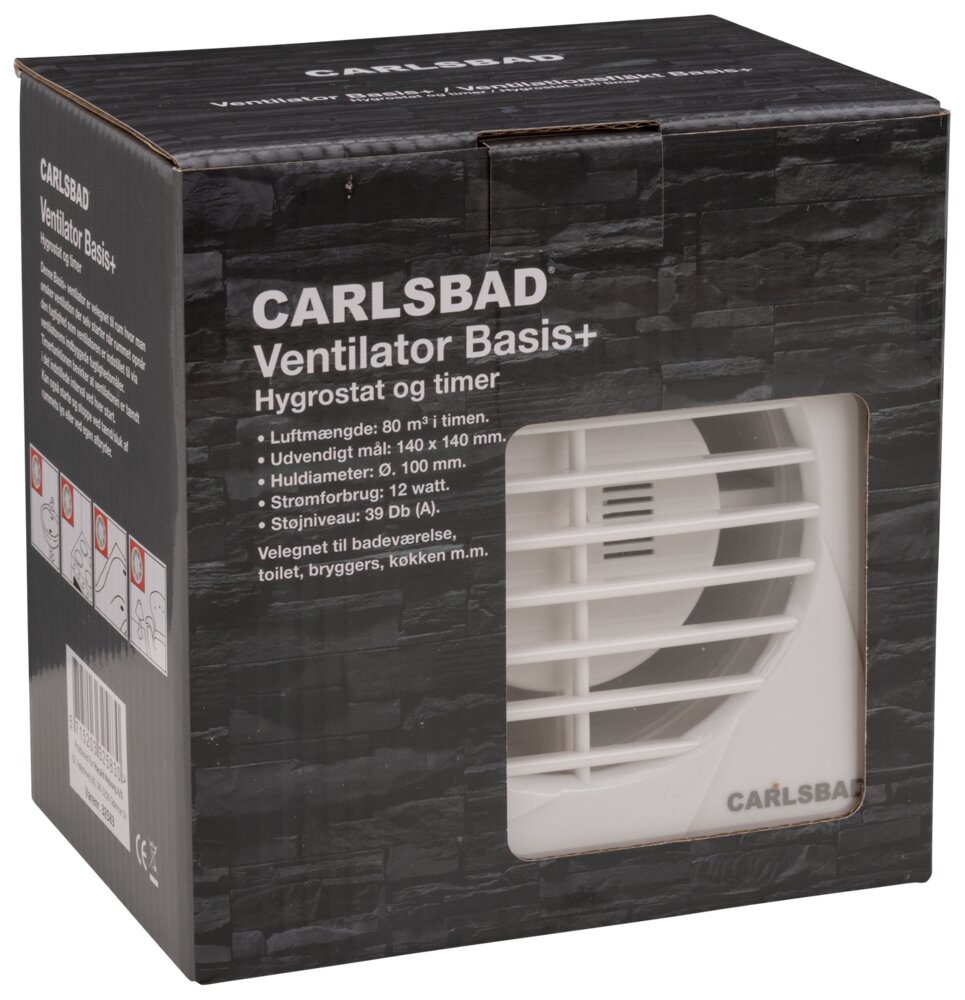 CARLSBAD Ventilator hygro
