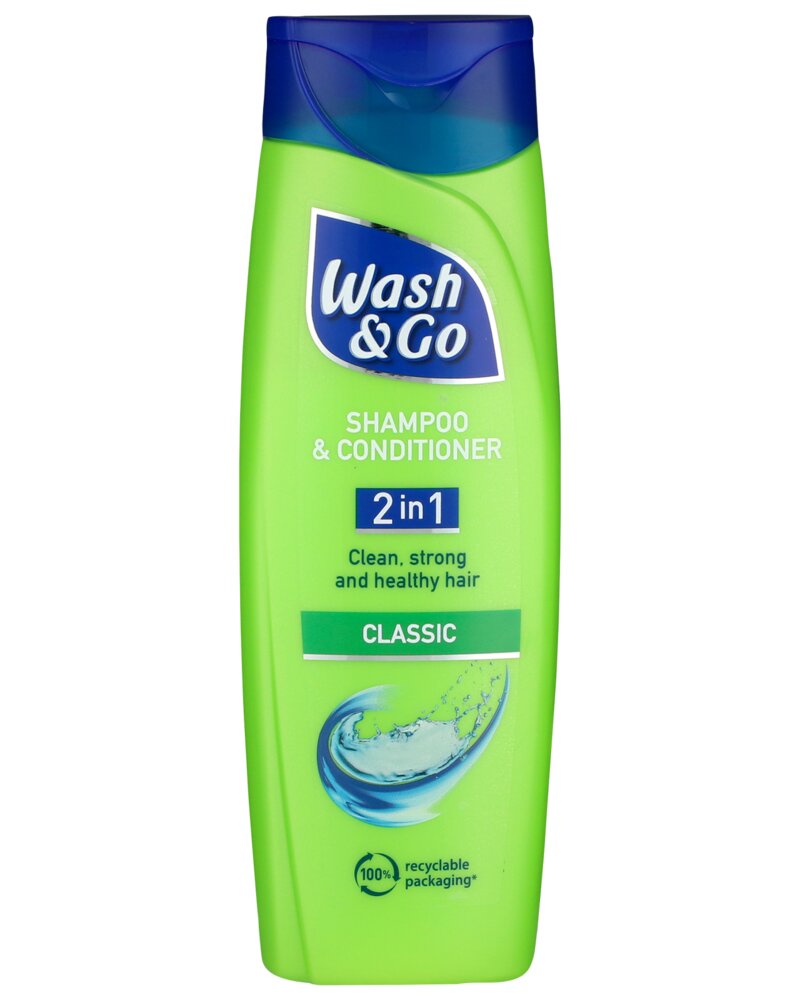 Wash&go shampoo classic 200ml
