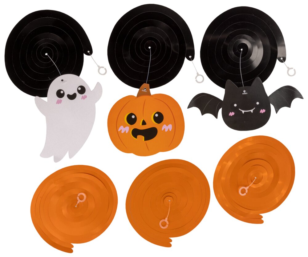 Halloween swirls 6-pak