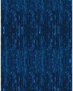 Lametta gardin 90 x 250 cm - blå