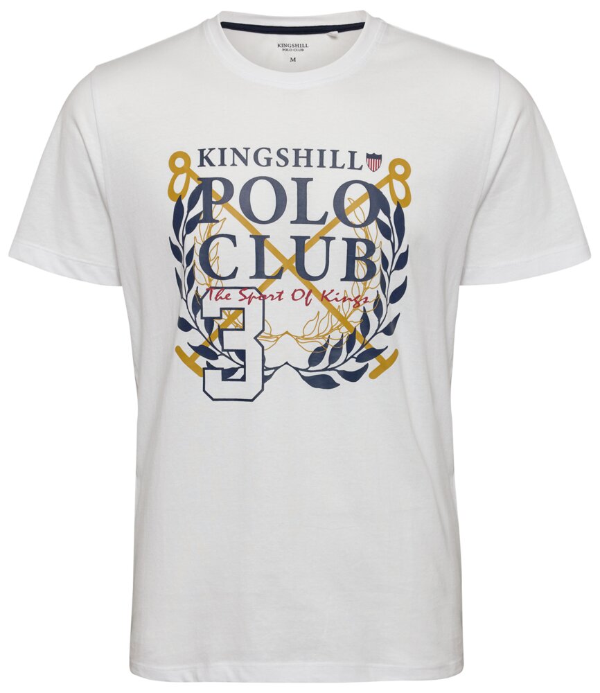 KINGSHILL Polo Club T-Shirt - hvid
