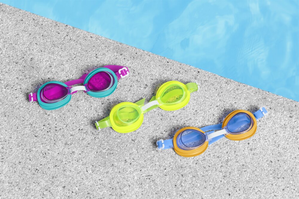 Svømmebrille barn - assorterede farver