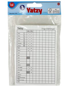 Yatzy block 3-pack