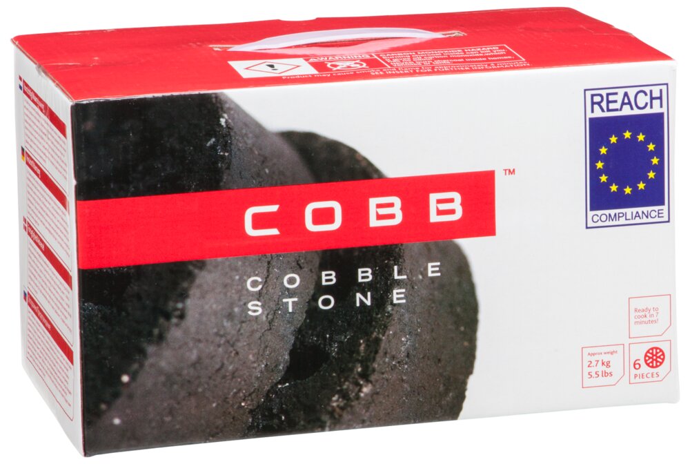Cobb briketter cobblestone 6st