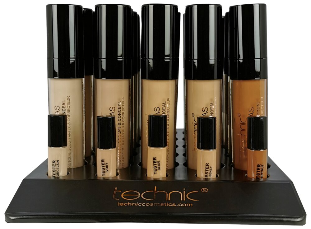 technic Canvas Concealer 3-i-1 - ass. farver