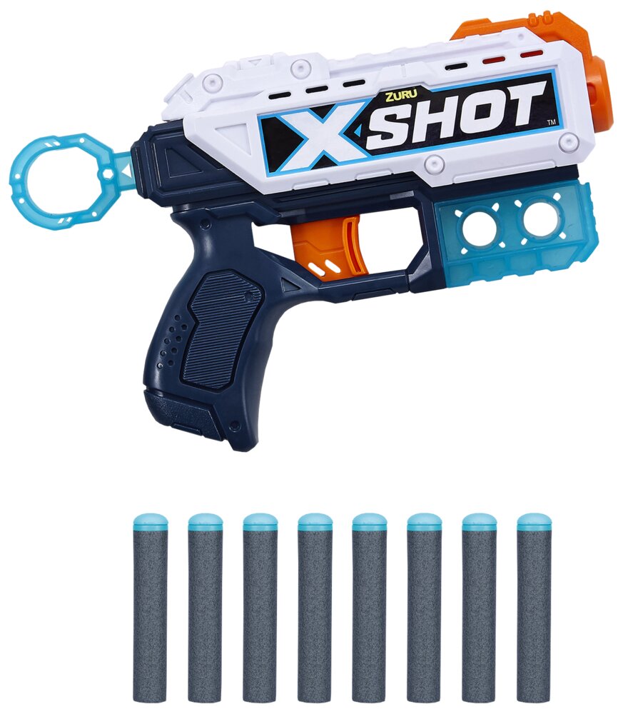 X-shot kickback pistol