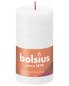 bolsius Bloklys shine - cloudy white