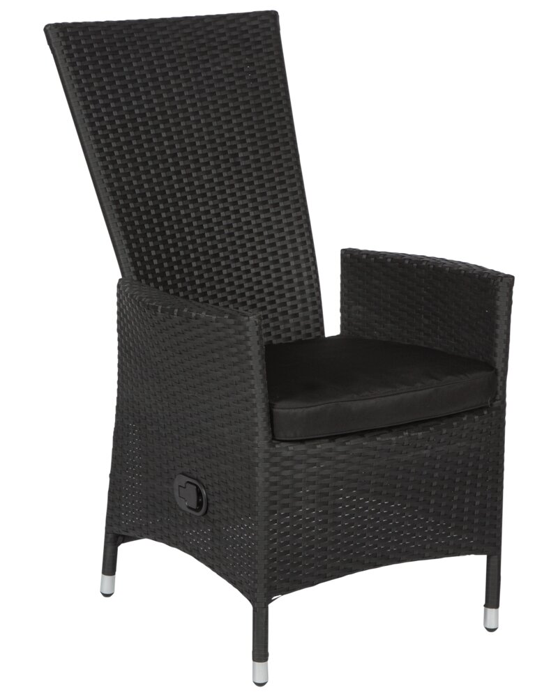 Malaga justerbar stol svart