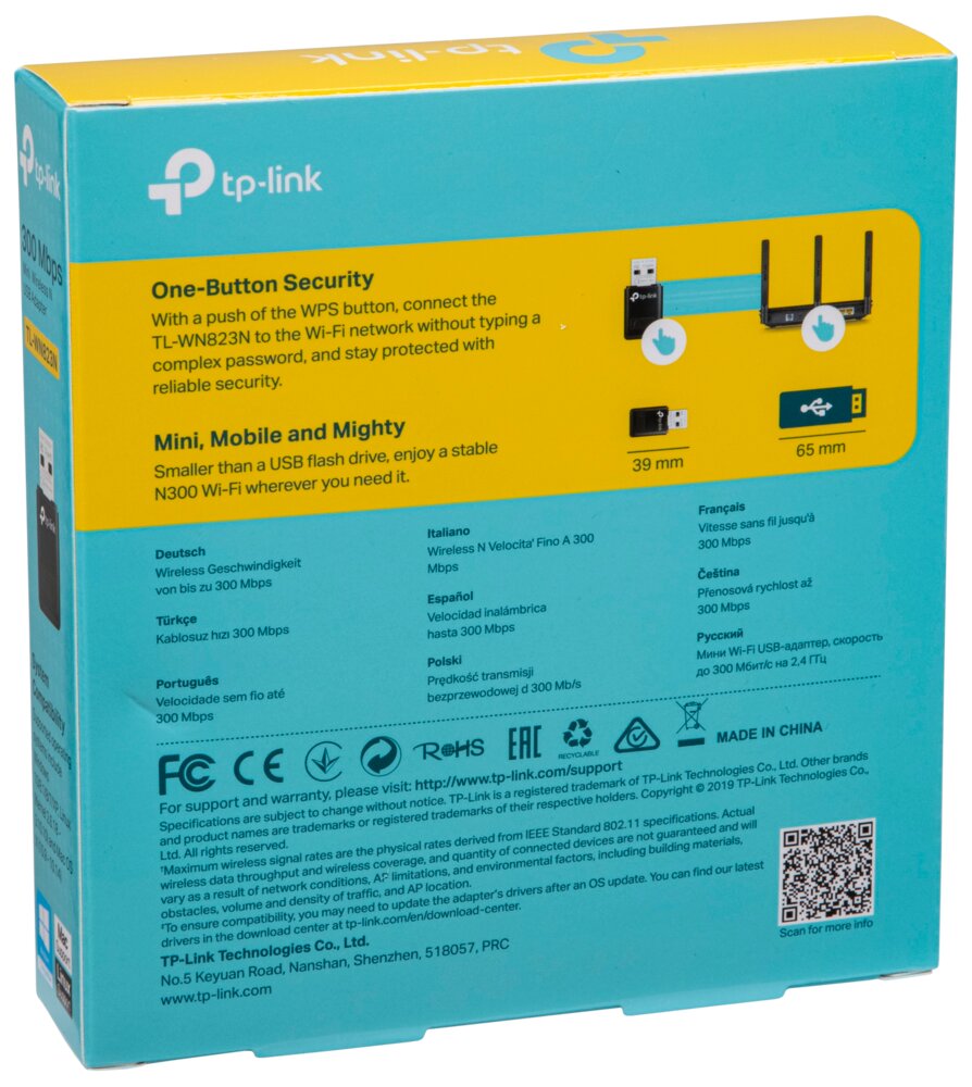 tp-link WiFi USB-adapter