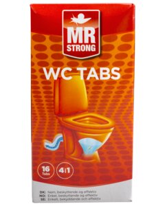 Mr Strong WC-tabs 16-pack