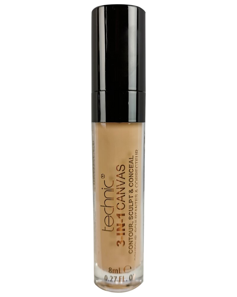 technic Canvas Concealer 3-i-1 - ass. farver