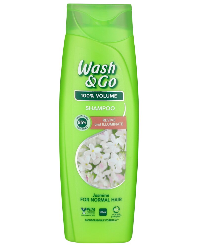 Wash&go shampoo jasmine 200ml