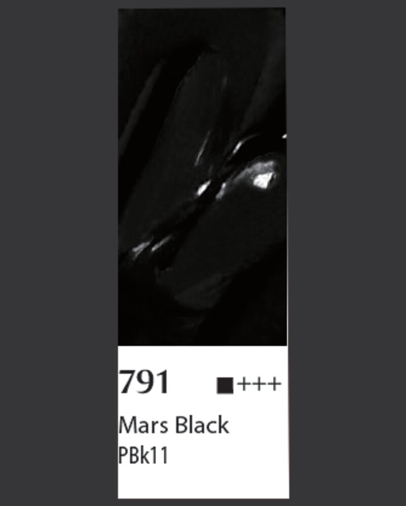 Belluno  Akrylfarve 100 ml Mars black
