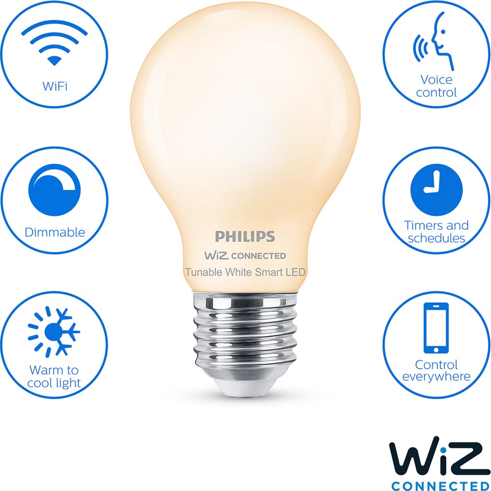 Philips smart 7w e27 wtc