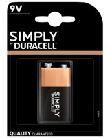 DURACELL SIMPLY 9V 1-PACK