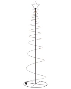 Nowel Julgran spiral med LED 165 cm 