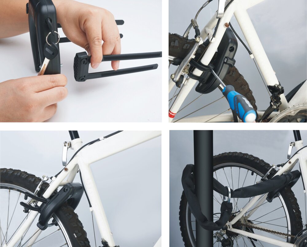 Greenfield Flexmontering til cykellåse