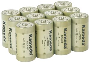 Kameda Alkaline batteri  - C 12-pak