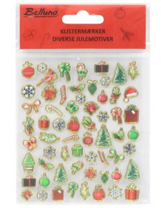 Klistermærker julemotiver