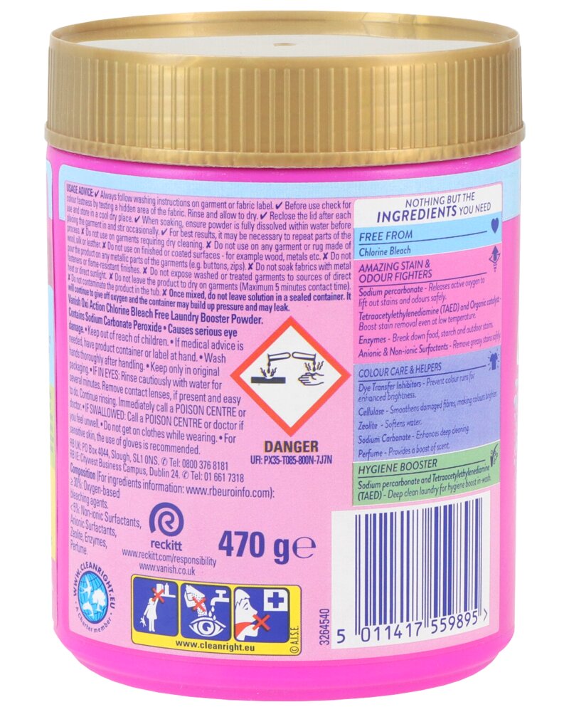 Vanish Powder Oxi Action Gold Pink 470 g
