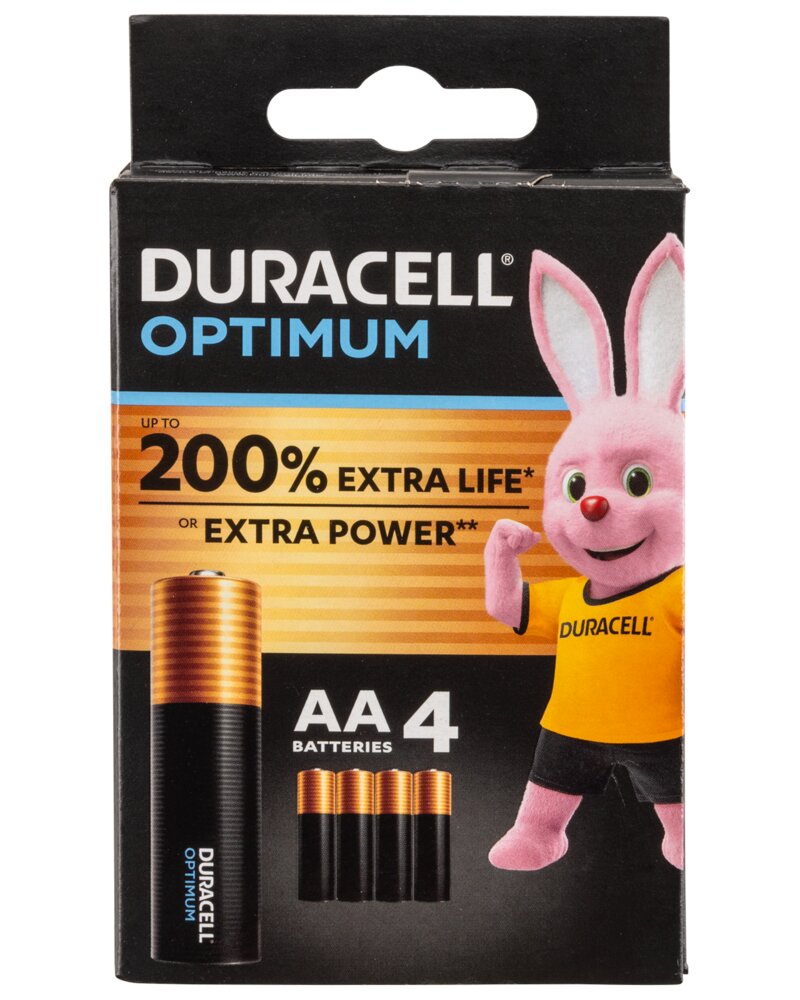 Duracell Optimum AA 4-pak