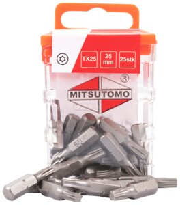 Mitsutomo Bits TX25 25 mm 25-pak