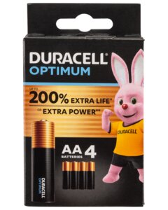 Duracell Optimum AA 4-pack