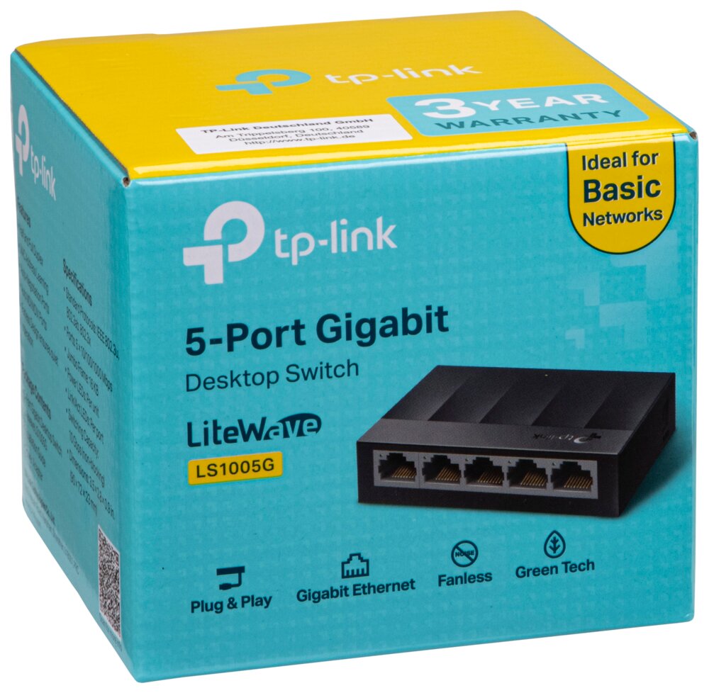 tp-link Gigabit Switch 5-porte