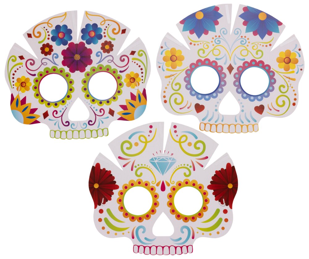 Muertos maske 3-pak