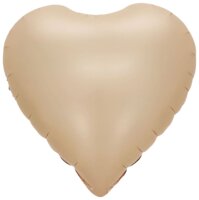 /folieballon-34-cm-beige-hjerte