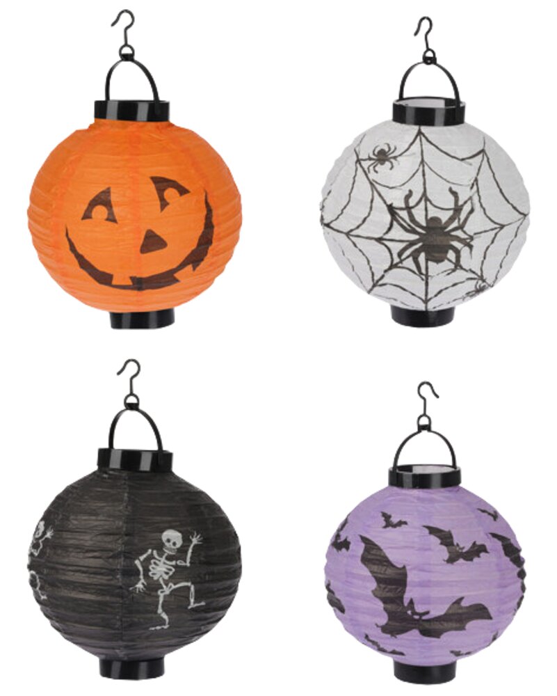 Halloween Lanterne LED - Ø18 cm