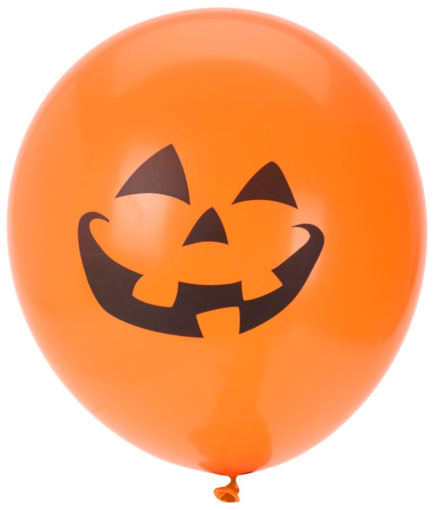 Halloween balloner med LED - 3 pak