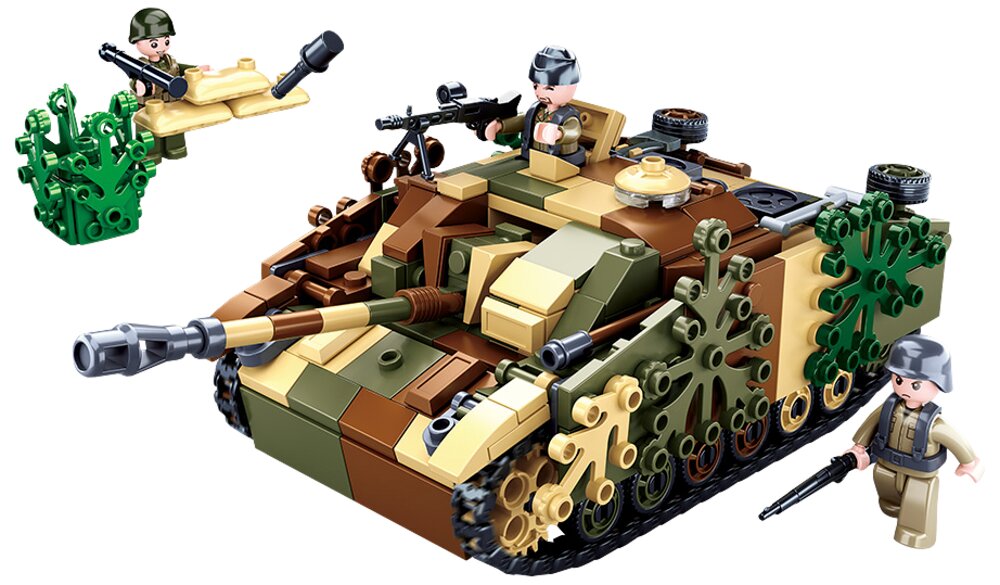 Sluban Army Supertank M38-B0858 - 524 dele