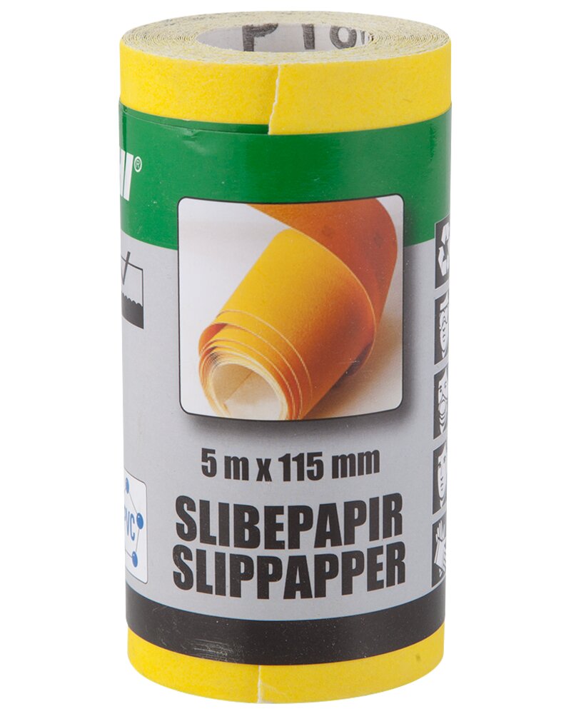 Slippapper 5 m x 115 mm K180