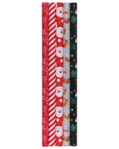 Gavepapir 10 m assorterede julemotiver