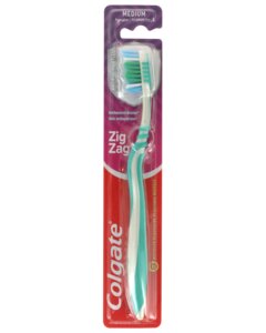 Colgate Tandbørste ZigZag medium - ass. farver