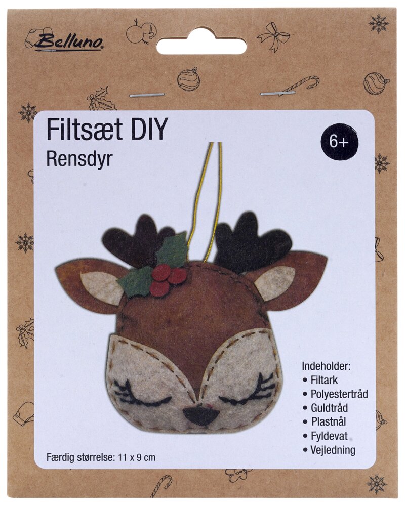 Filtsæt DIY Rensdyr