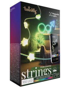 Twinkly 100 LED stjerner IP20