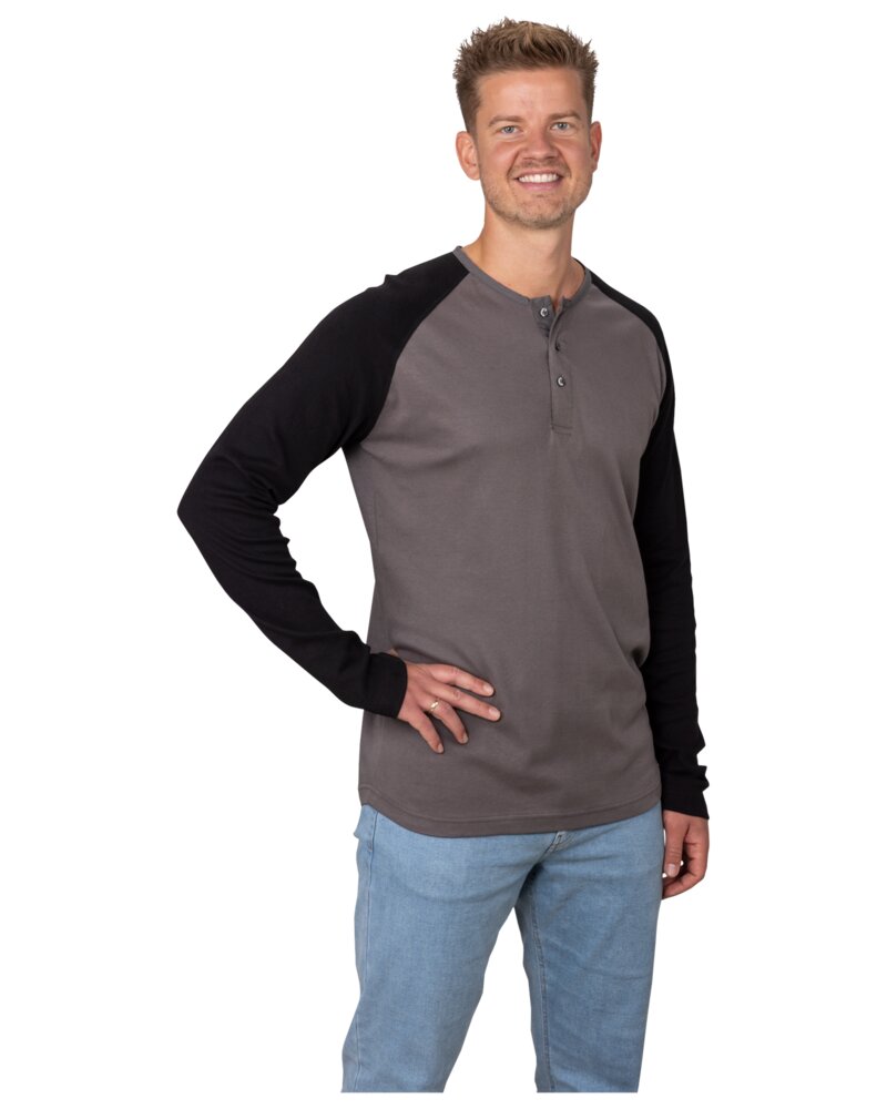 Bulloch Gladiator T-shirt långärmad - grå