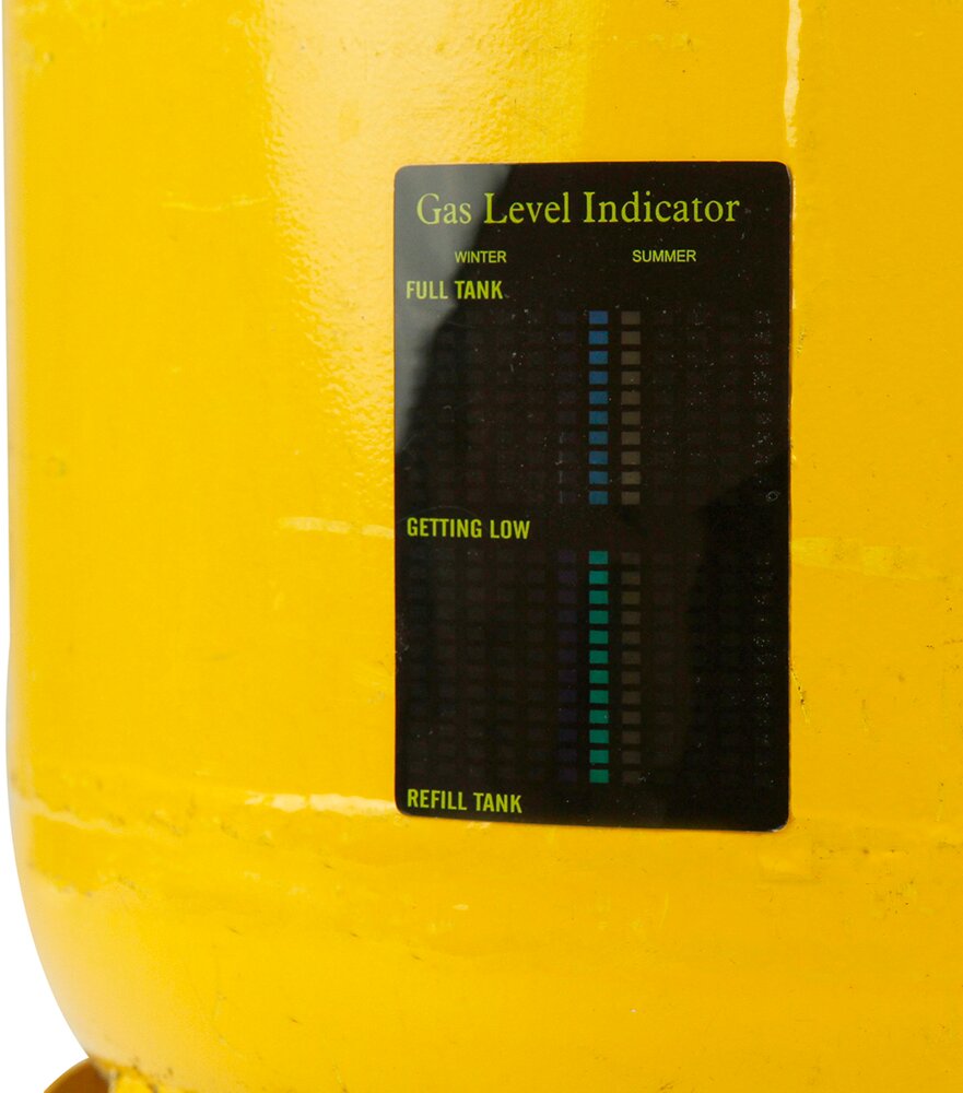 Gas nivå indikator