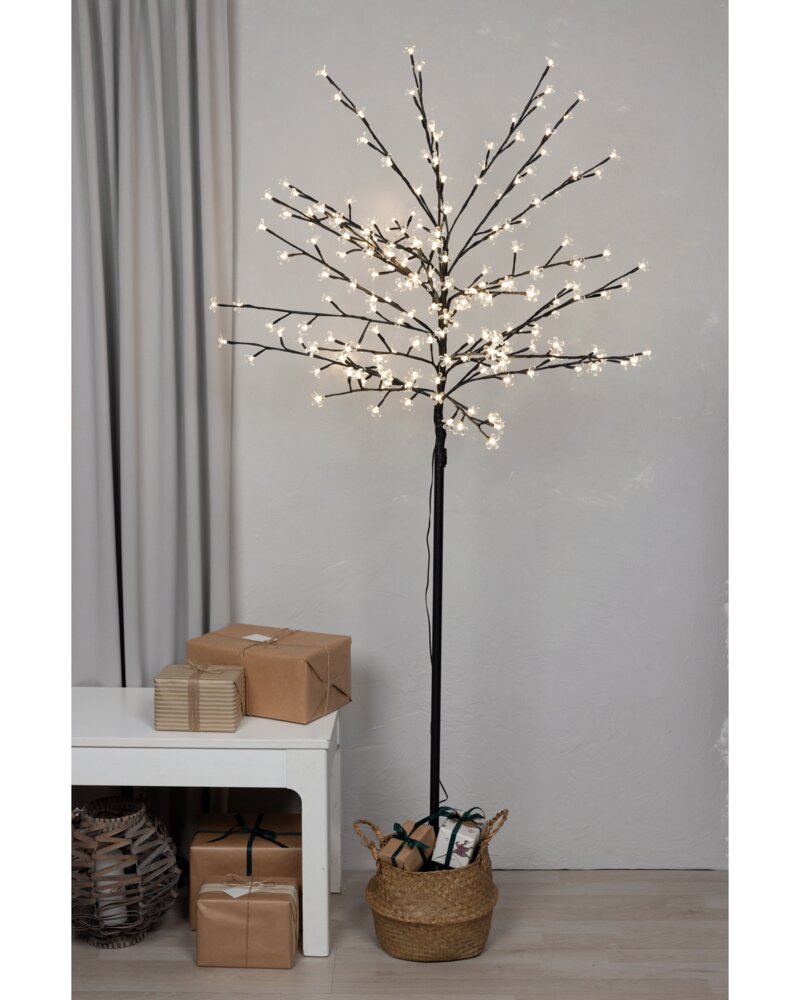 Lystræ 200 LED-blomster - 150 cm