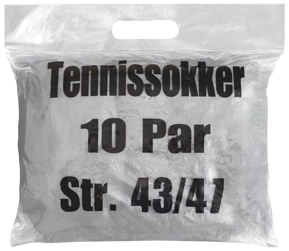 Tennissokker 10-pak - hvid