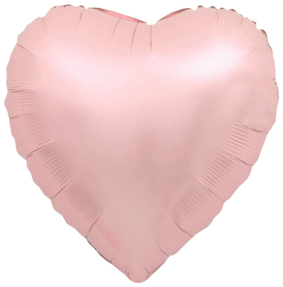 Folieballon 34 cm - Pink hjerte